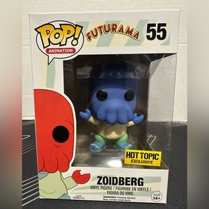Funko Pop! Animation Futurama Zoidberg Hot Topic Exclusive